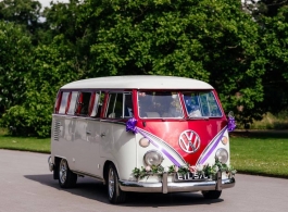 1960s Campervan for wedding hire in Guildford